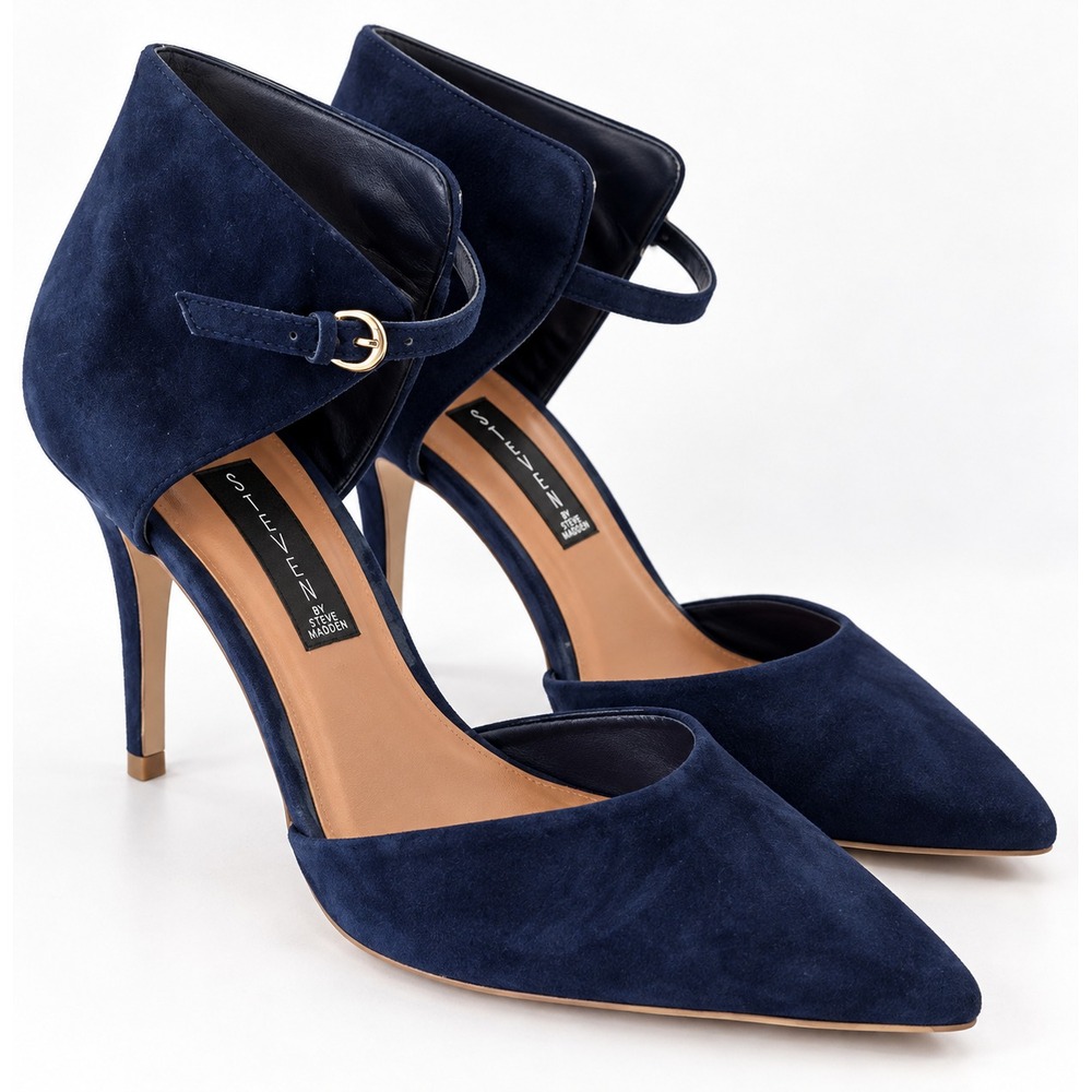 STEVE MADDEN Size 8.5 d'Orsay Heels Pumps Nadene Suede Date Night Wedding Party